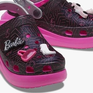 Crocs x Barbie The Movie Mega Crush Clogs Women’s Size 8 Electric Pink Brand New